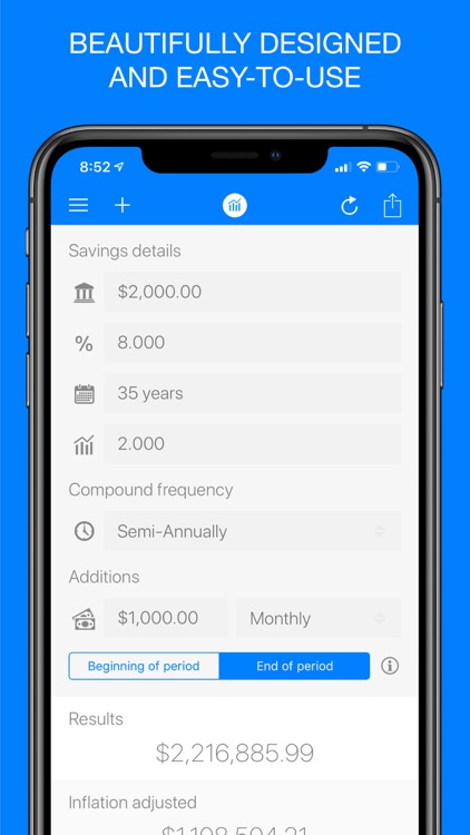 Compound Interest Calc +