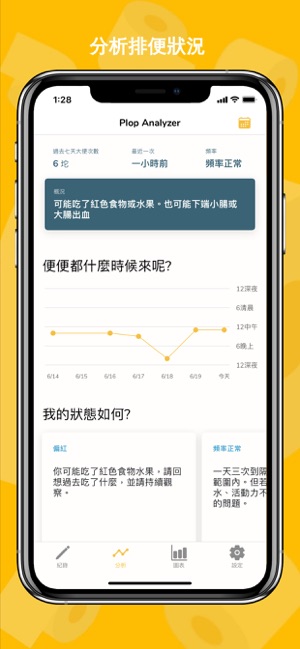 便便日記 - 大便紀錄、追蹤、分析(圖1)-速報App