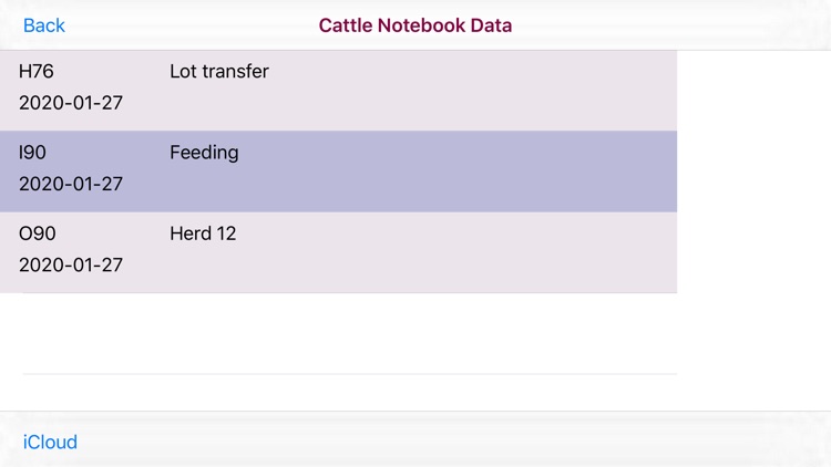 Cattle Notebook for iPhone screenshot-7