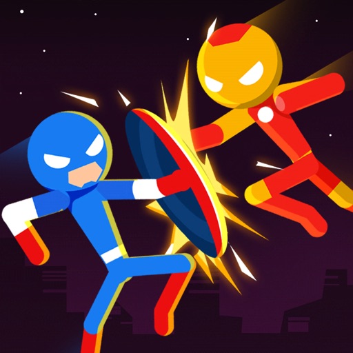 Stick Superhero: Offline Games iOS App
