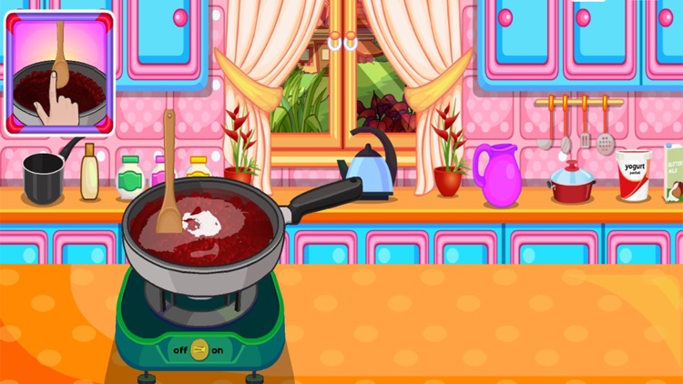 Baking black forest cake games screenshot-5