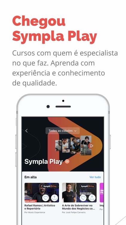 Sympla: Eventos, Cursos Online screenshot-0