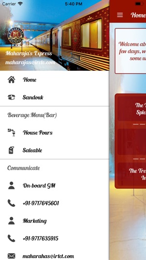 IRCTC Maharajas(圖7)-速報App