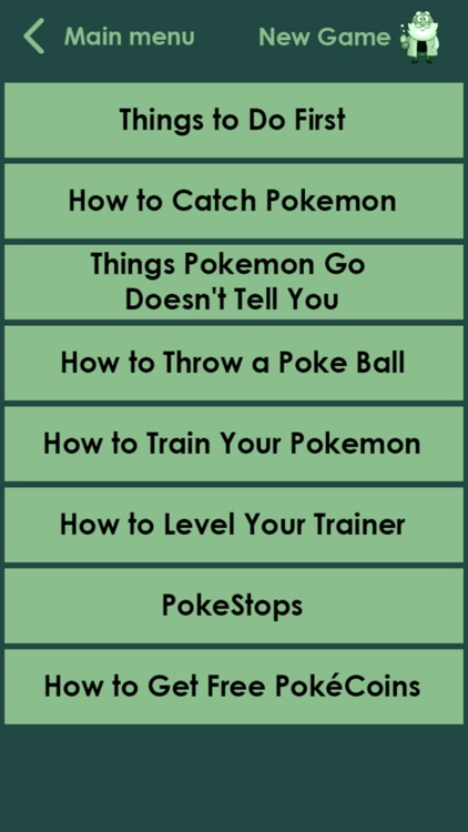 Guide for Pokemon Go!