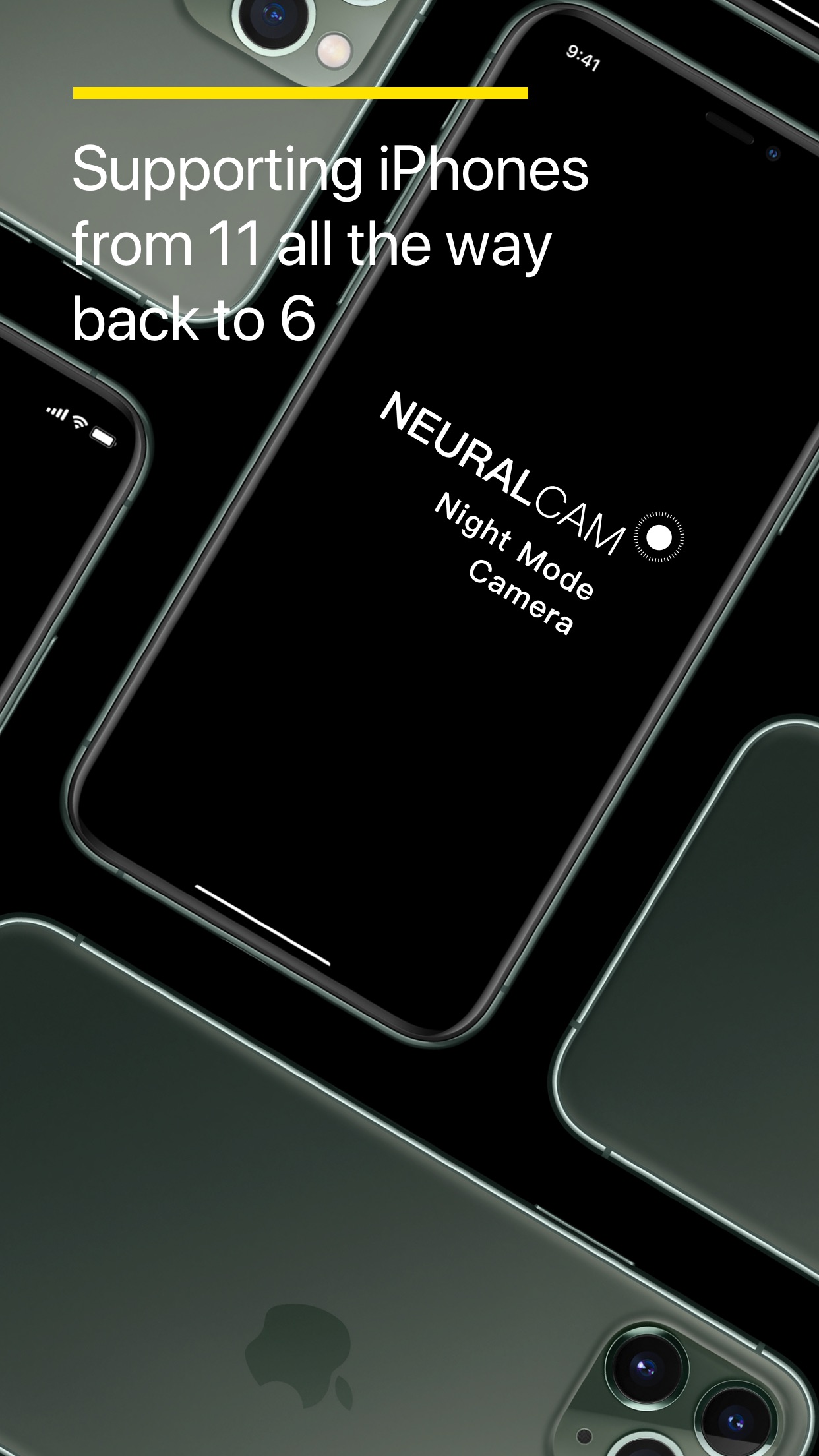 Screenshot do app NeuralCam: Modo Noturno Câmera