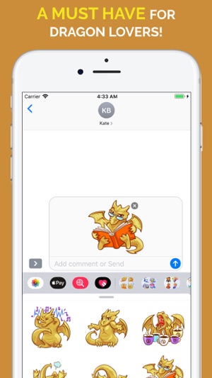 Dragon Emoji Stickers(圖6)-速報App