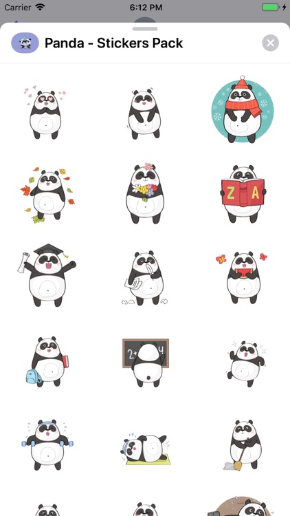 Panda - Stickers Pack screenshot-7