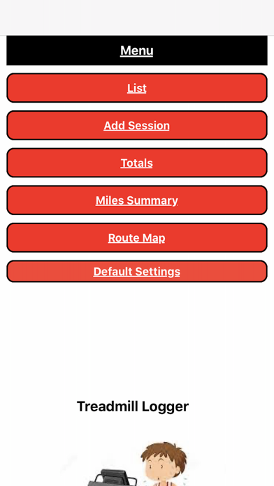 Treadmill Logger screenshot 2