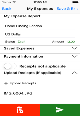 MyExpense Portal screenshot 2