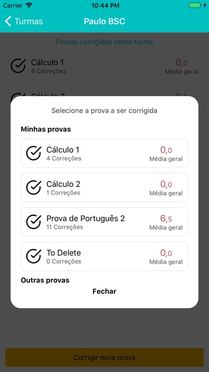 Minha Prova - Professor screenshot-4