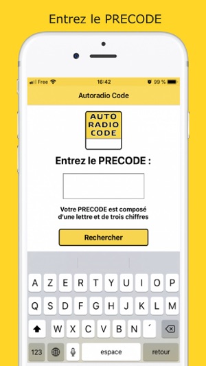 Autoradio Code Déblocage