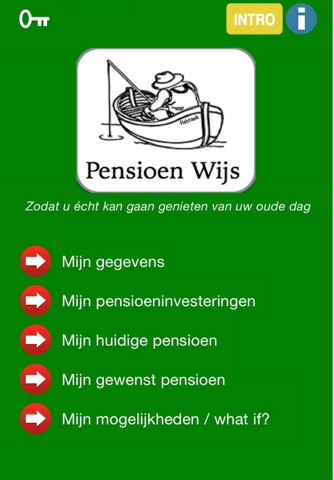 PensioenWijs Lite - náhled