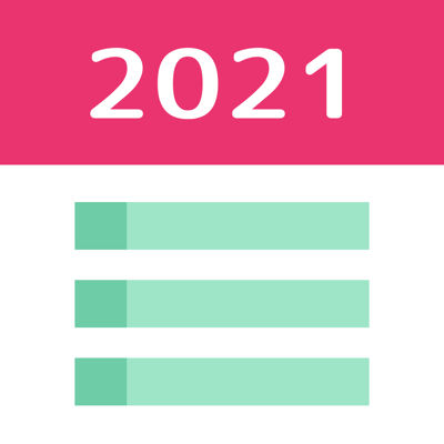 縦型カレンダー＆かわいい付箋メモ