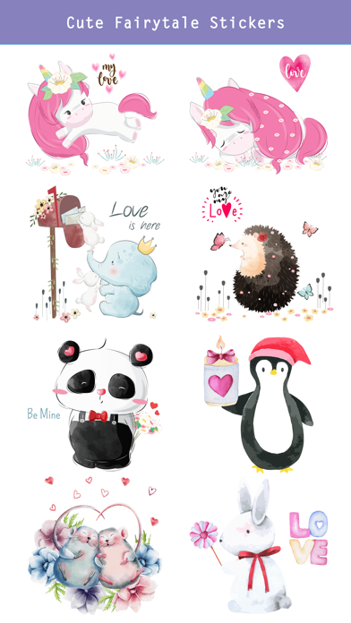 How to cancel & delete Fairytale Love Stickers from iphone & ipad 3