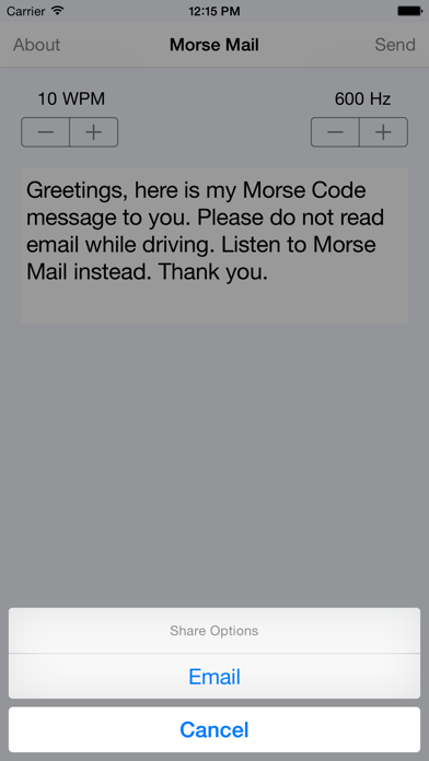 How to cancel & delete Morse Email from iphone & ipad 2
