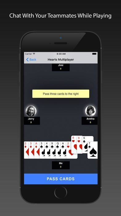 How to cancel & delete Hearts or Spades from iphone & ipad 3