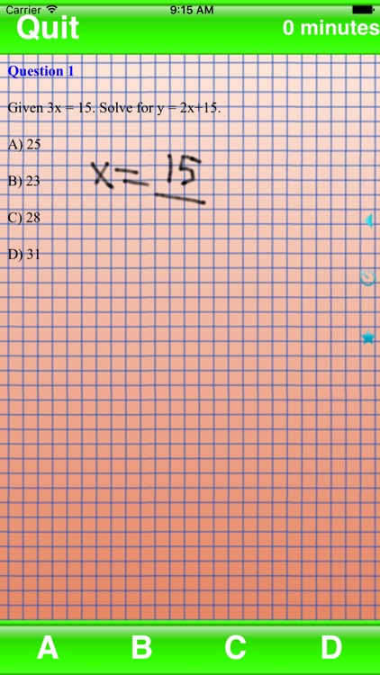 Test Review Pre-Algebra Master