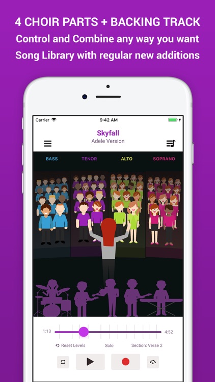 Choir Player - Learn Practice screenshot-0