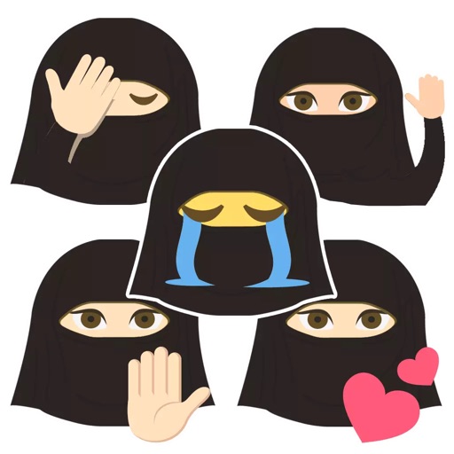 أيموجي بالحجاب - Hijab Emojis icon