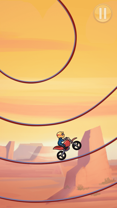 Screenshot from Bike Race: Free Style Games