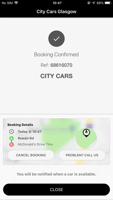 How to cancel & delete City Cars Glasgow from iphone & ipad 4