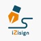 iZisign est une application mobile de signature dématérialisée qui permet de faire signer au doigt les documents pdf sur smartphone ou tablette