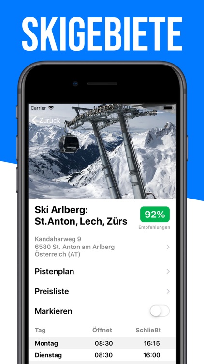 SkiExplorer: Skigebiete & Co