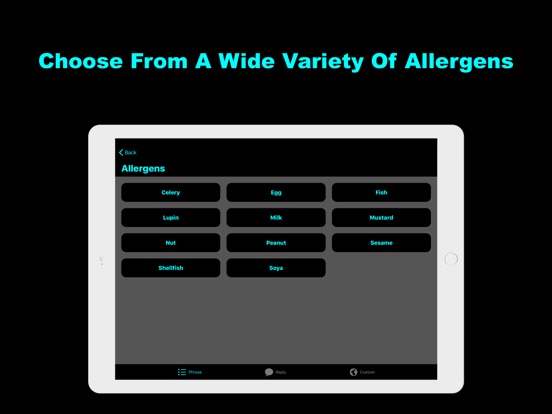 AllergyMe Translate - Eat Safe Screenshots