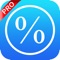 This is the Pro version of % Percentage Calculator