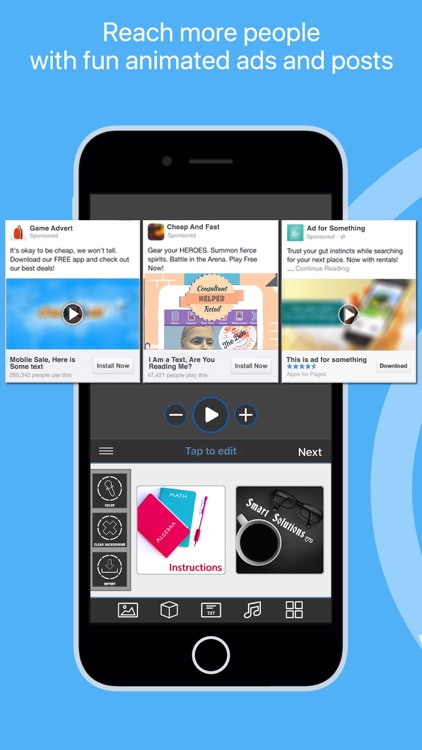 Video AD Maker - Create FB Ads screenshot-0