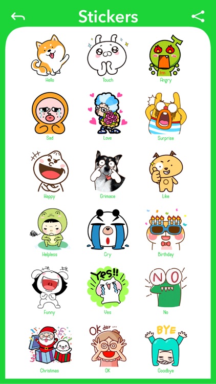 Funny Face - Photo Stickers screenshot-3