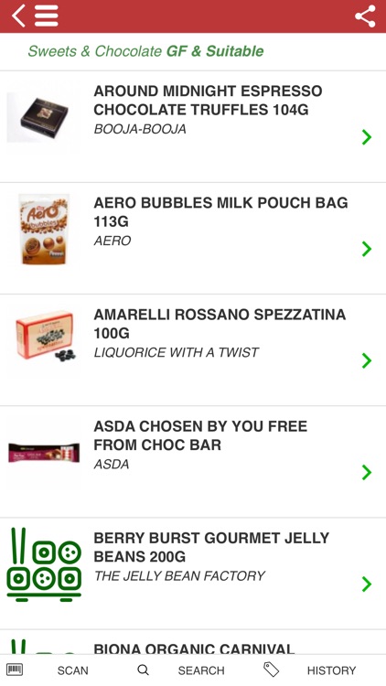 Gluten Free Scanner UK coeliac