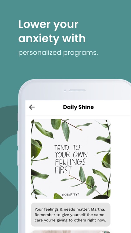 Shine: Calm Anxiety & Stress screenshot-5