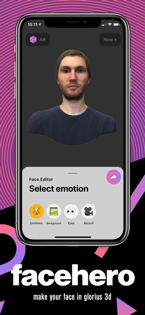 FaceHero - your live 3D avatar(圖1)-速報App