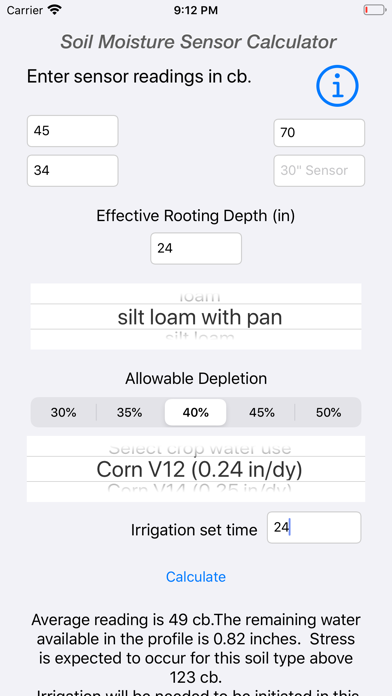 How to cancel & delete Soil Sensor Calculator from iphone & ipad 1