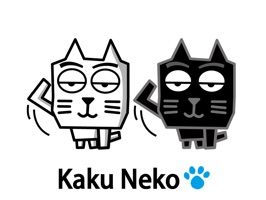 Kaku Neko 3 Stickers