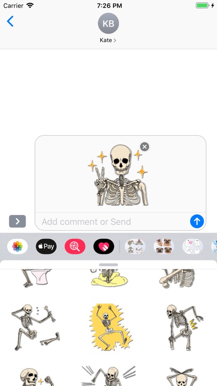 SkeletonMoji - Scary Emojis screenshot-5