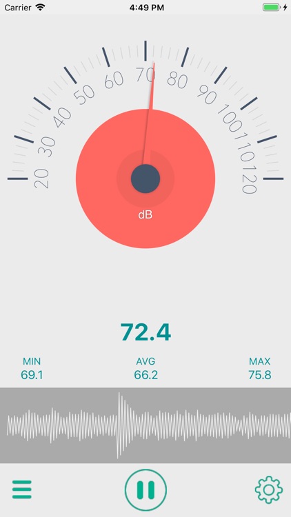 Sound Meter - Decibel Meter !