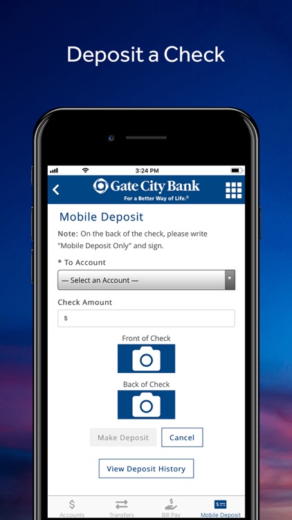 Gate City Bank Mobile screenshot-3