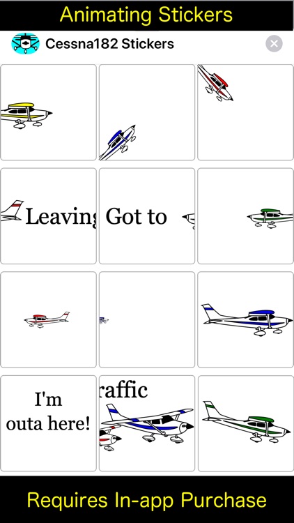 Cessna 182 Sticker App screenshot-3