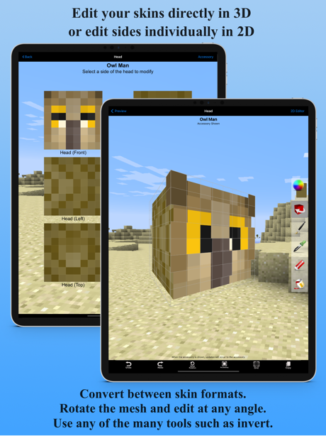 Tips and Tricks for Skin Creator 3D for Minecraft