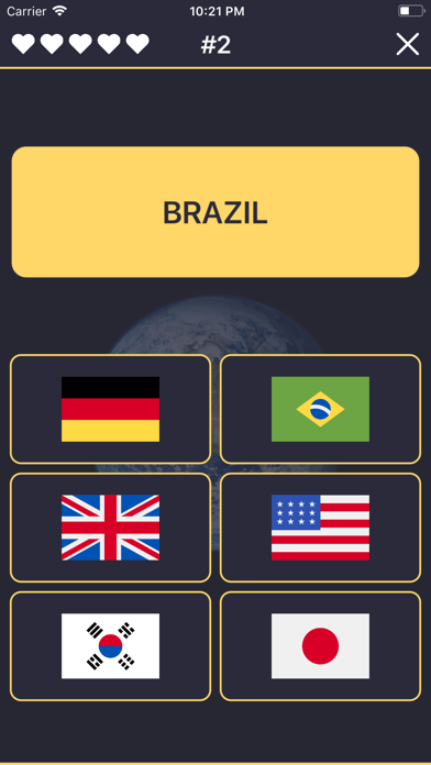 How to cancel & delete Quiz: Countries from iphone & ipad 3