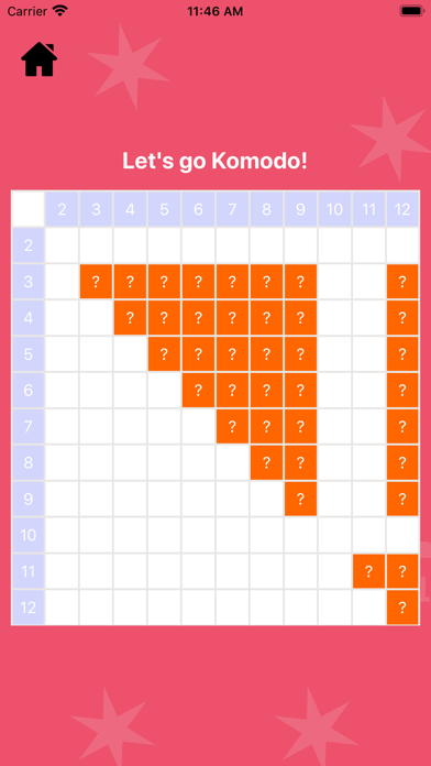 The 38 Times Tables Challenge screenshot 2
