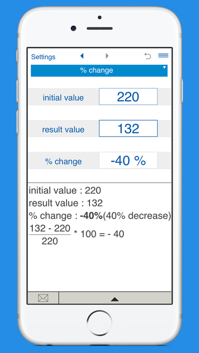 Smart Percentage Calculatorのおすすめ画像4