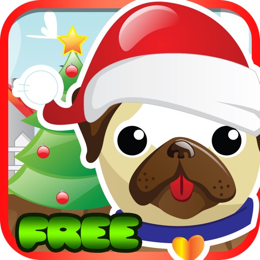 Pet Pug Xmas Eve Run : Free iOS App