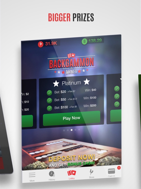 Backgammon For Money - нарды для iPad