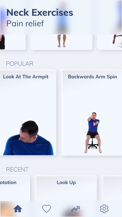 One Neck Pain Exercise Workout screenshot-3