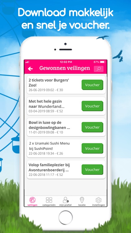 Ticketveiling | Dagje uit deal screenshot-5