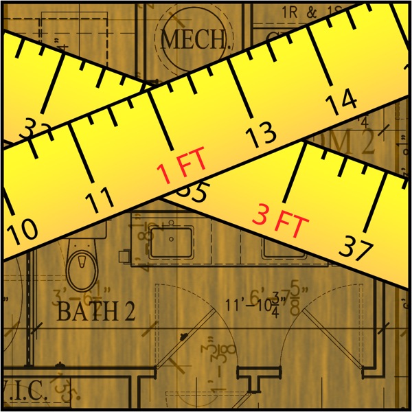 Feet and Inches Calculator iPhone Wired