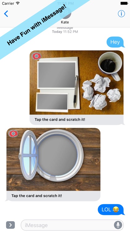 PicScratch for Messages